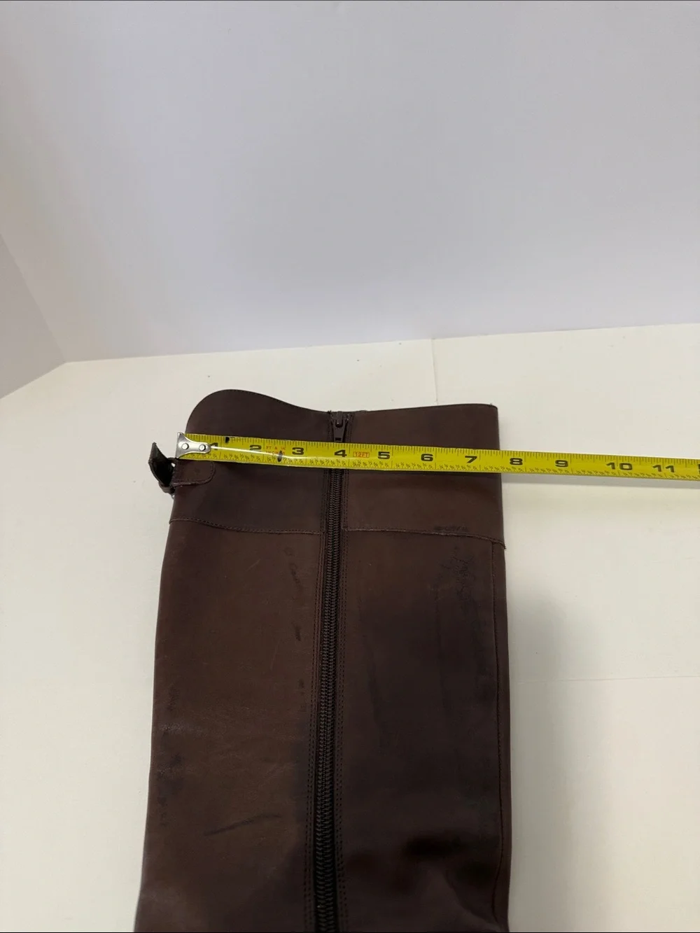 Lauren Ralph Lauren Brown Leather Over-the-Knee Riding Boots